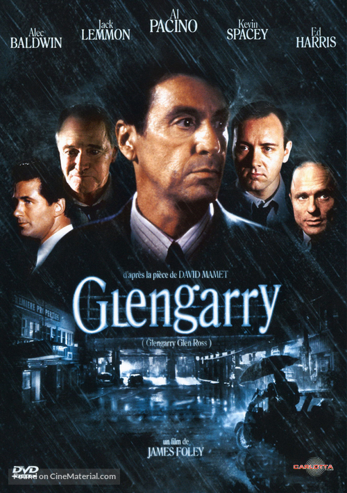 Glengarry Glen Ross - French DVD movie cover