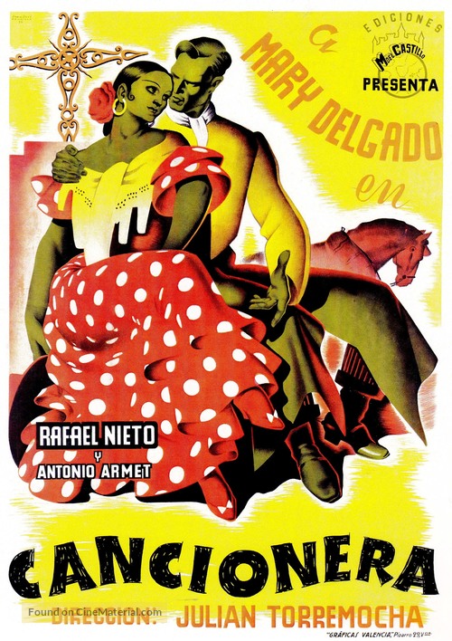 Cancionera - Spanish Movie Poster