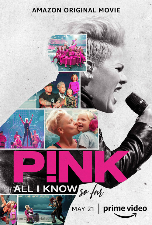 P!nk: All I Know So Far - Movie Poster