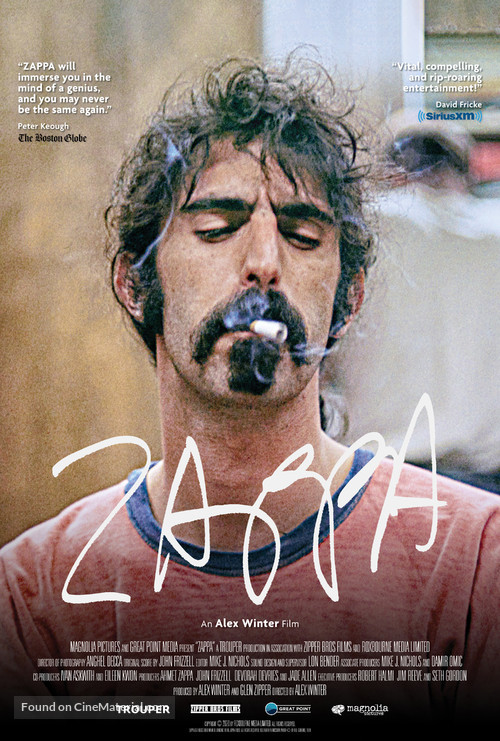 Zappa - Movie Poster