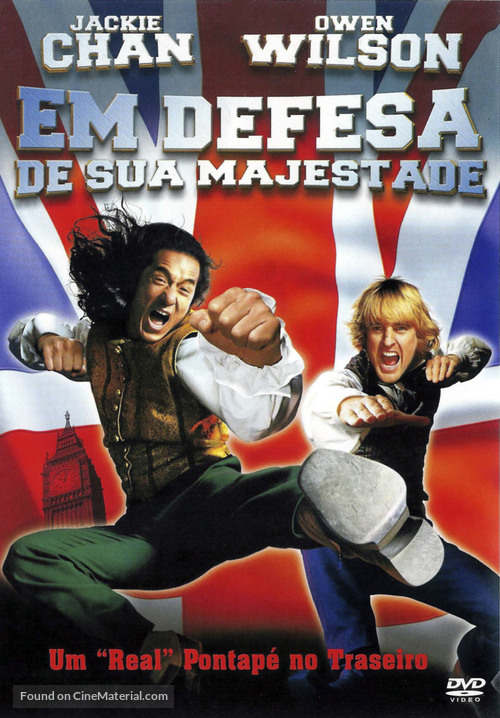 Shanghai Knights - Portuguese DVD movie cover