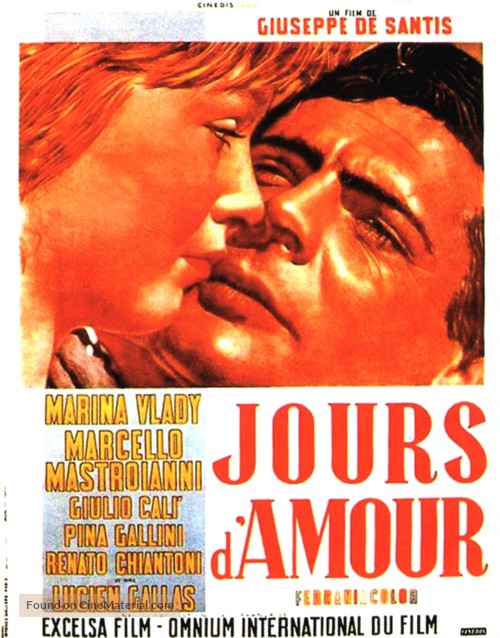 Giorni d&#039;amore - French Movie Poster