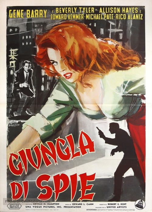 Hong Kong Confidential - Italian Movie Poster
