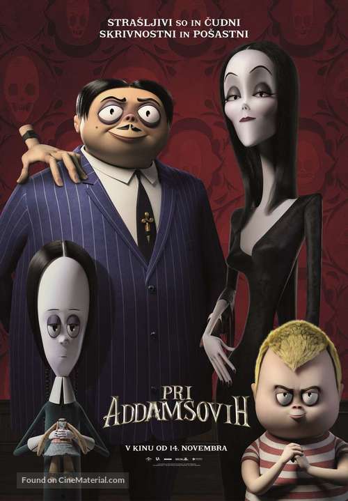 The Addams Family - Slovenian Movie Poster