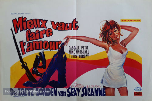 Susanne, die Wirtin von der Lahn - Belgian Movie Poster