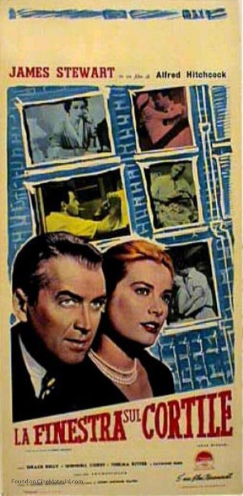 Rear Window - Italian Movie Poster