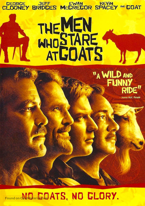 The Men Who Stare at Goats - DVD movie cover