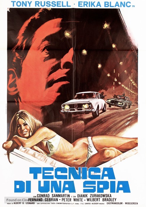 Tecnica di una spia - Italian Movie Poster