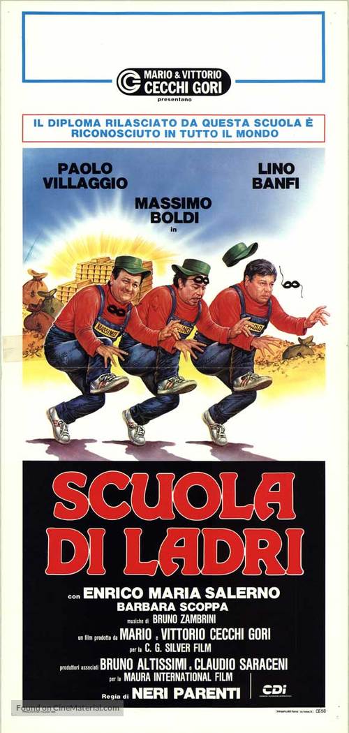 Scuola di ladri - Italian Movie Poster
