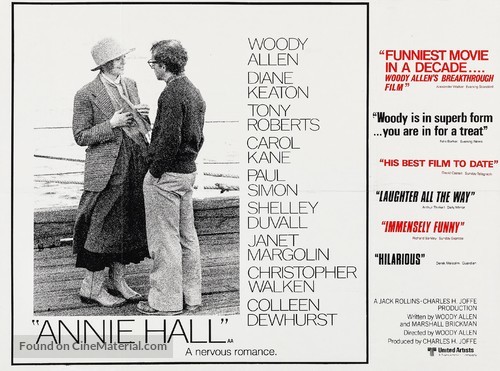 Annie Hall - British Movie Poster