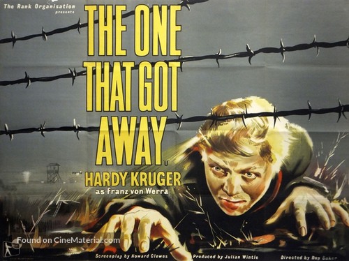 The One That Got Away - British Movie Poster