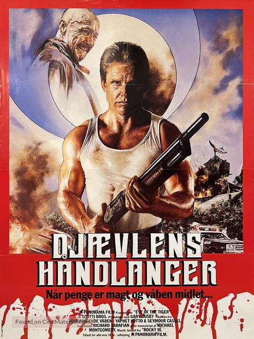 Eye of the Tiger - Danish Movie Poster