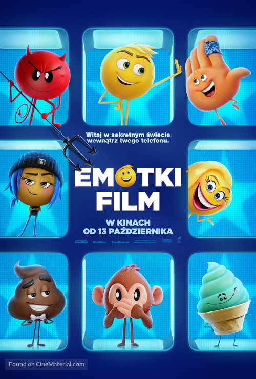 The Emoji Movie - Polish Movie Poster