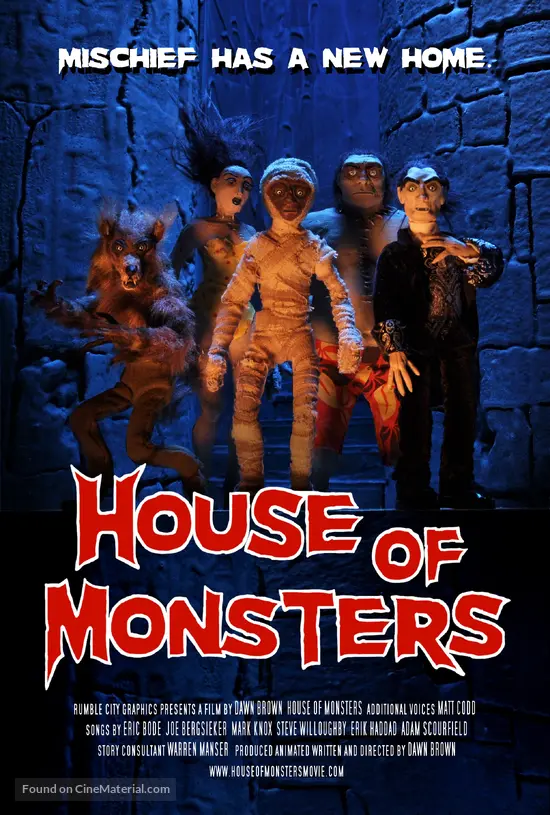 House of Monsters - Movie Poster