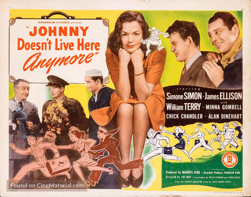 Johnny Doesn&#039;t Live Here Any More - Movie Poster