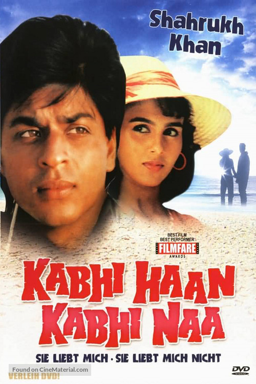 Kabhi Haan Kabhi Naa - German DVD movie cover