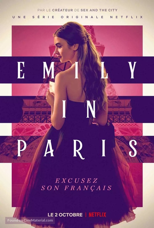 &quot;Emily in Paris&quot; - French Movie Poster