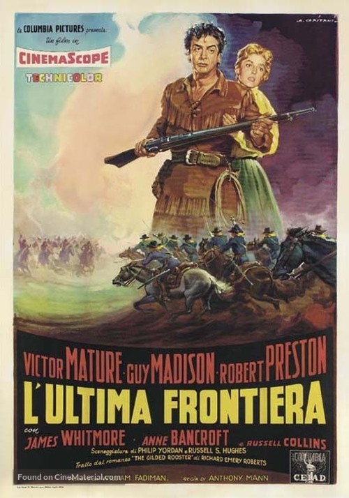 The Last Frontier - Italian Movie Poster