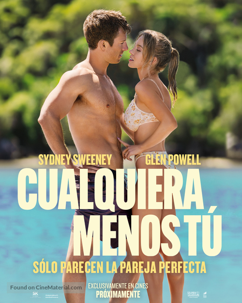 Anyone But You - Spanish Movie Poster