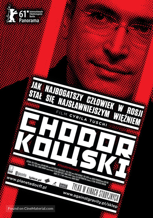 Khodorkovsky - Polish Theatrical movie poster