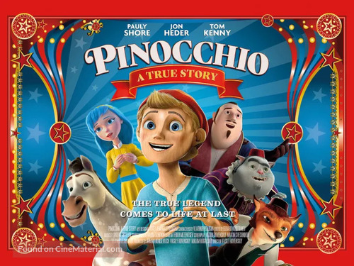 Pinocchio: A True Story - British Movie Poster