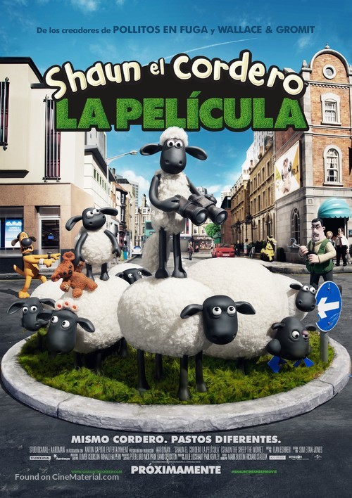 Shaun the Sheep - Argentinian Movie Poster