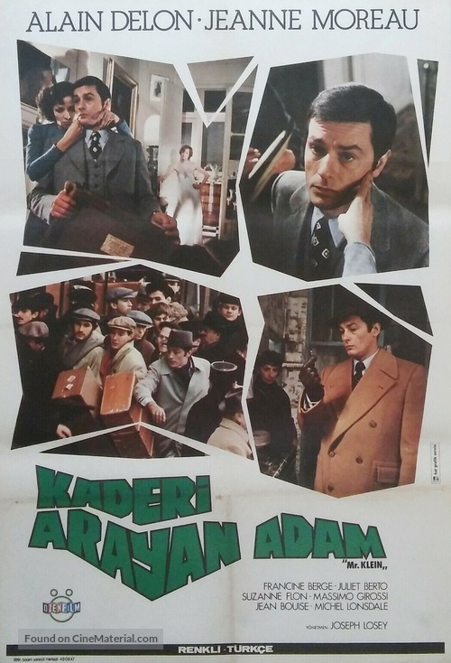 Monsieur Klein - Turkish Movie Poster