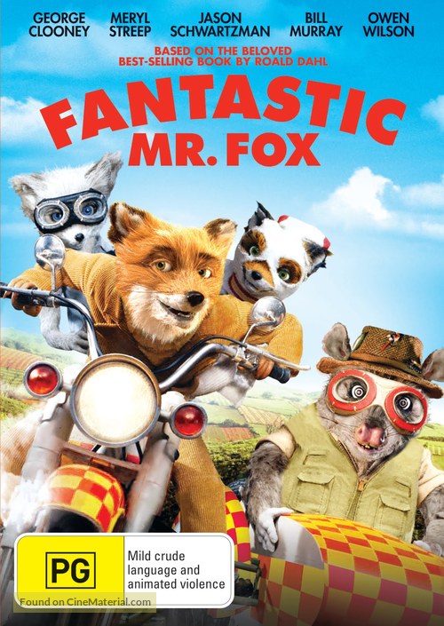 Fantastic Mr. Fox - Australian DVD movie cover