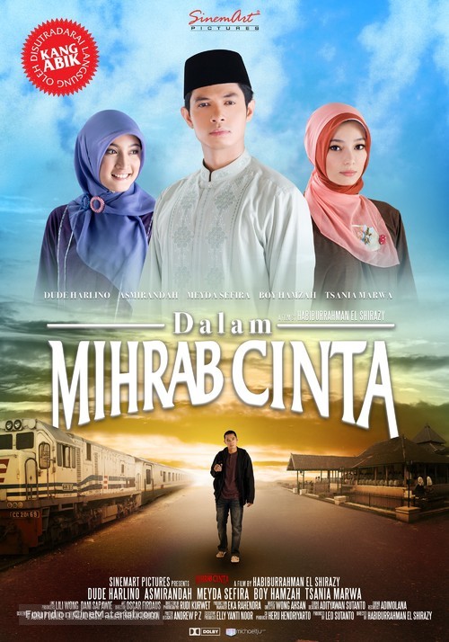 Dalam mihrab cinta - Indonesian Movie Poster