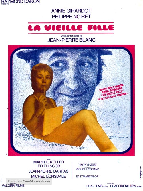 La vieille fille - French Movie Poster