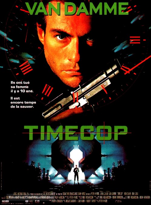 Timecop - French Movie Poster