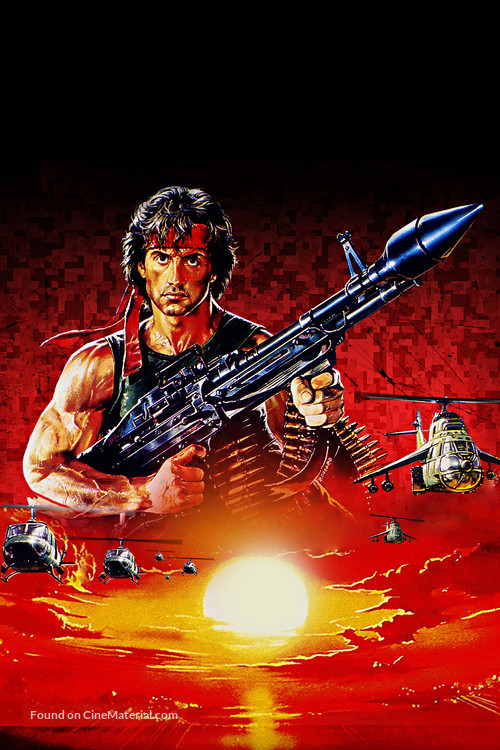 Rambo: First Blood Part II - Key art