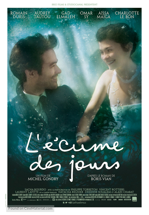 L&#039;&eacute;cume des jours - Canadian Movie Poster