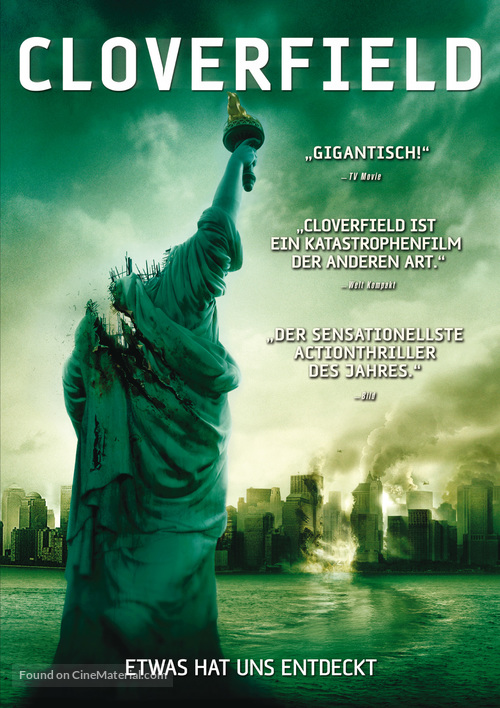 Cloverfield - German Movie Cover