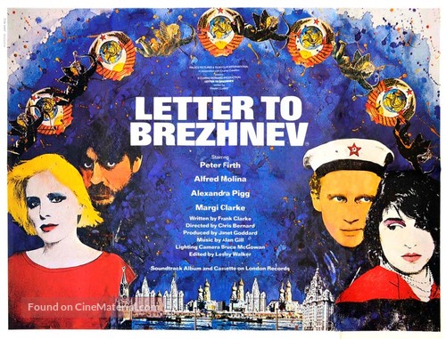 Letter to Brezhnev - British Movie Poster