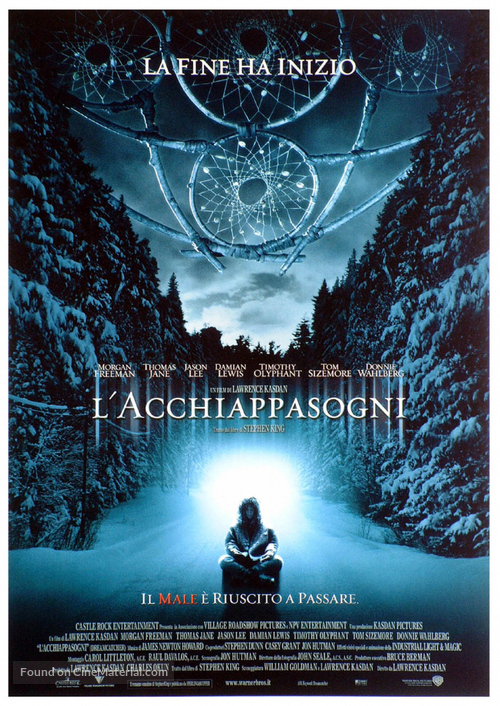 Dreamcatcher - Italian Movie Poster