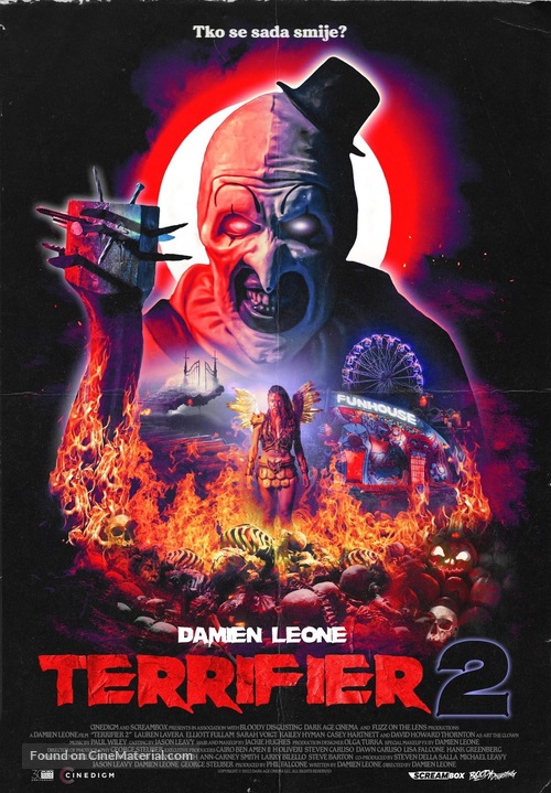 Terrifier 2 - Croatian Movie Poster