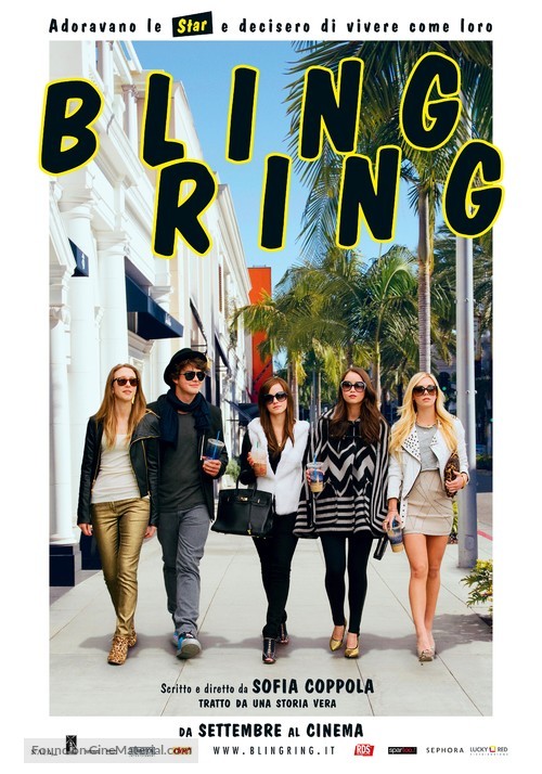 The Bling Ring - Italian Movie Poster