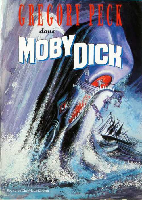 Moby Dick - French Movie Poster
