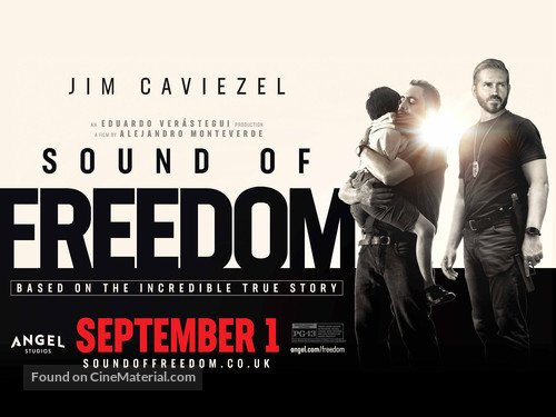 Sound of Freedom - British Movie Poster