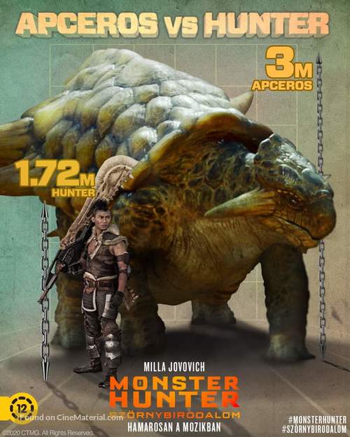 Monster Hunter - Hungarian Movie Poster