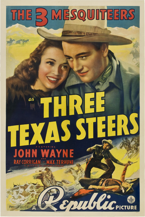 Three Texas Steers - Movie Poster