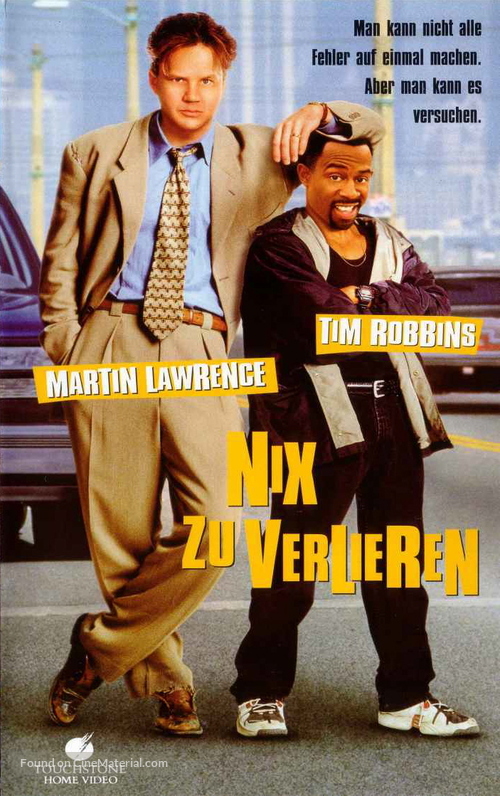 Nothing To Lose - German VHS movie cover