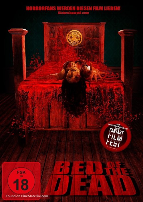 Bed of the Dead - German Movie Cover