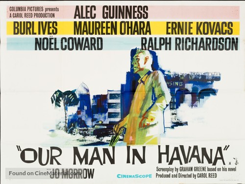 Our Man in Havana - British Movie Poster
