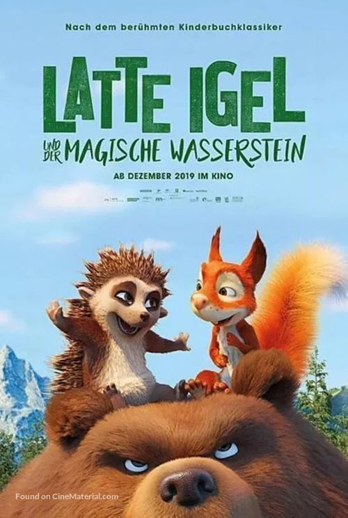 Latte &amp; The Magic Waterstone - German Movie Poster