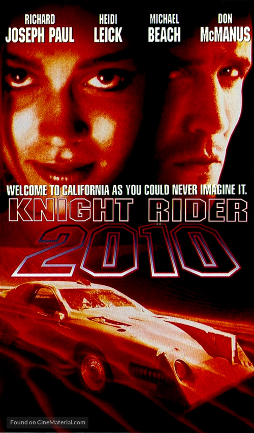 Knight Rider 2010 - VHS movie cover