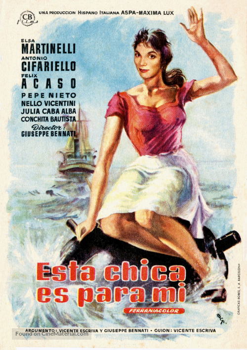 La mina - Spanish Movie Poster