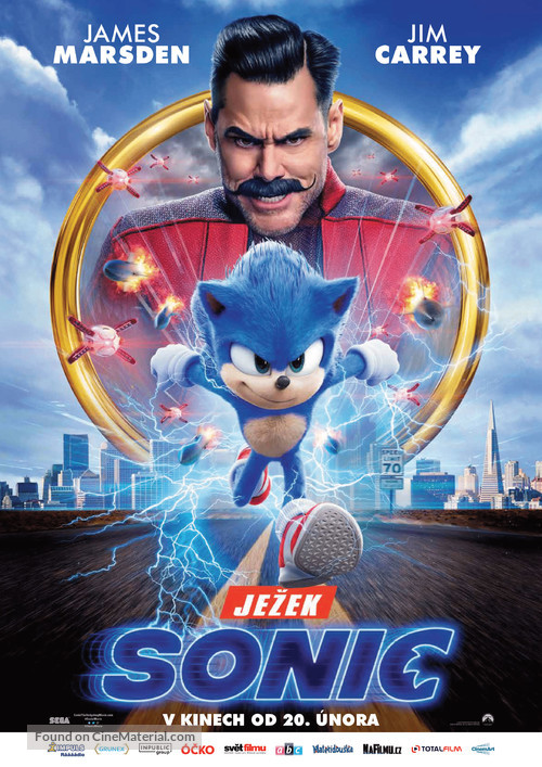 Sonic the Hedgehog - Czech Movie Poster