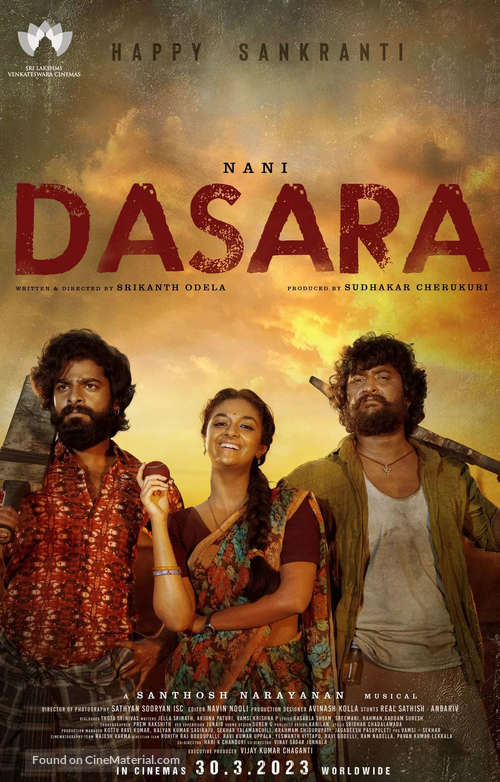 Dasara - Indian Movie Poster